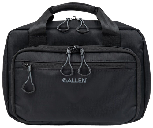 Allen Double Pistol Bag Black Nylon Holds 2 Handguns - 3639