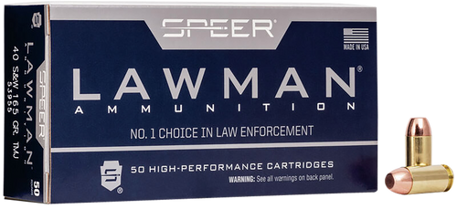 Speer Lawman 40S&W 165gr Total Metal Jacket