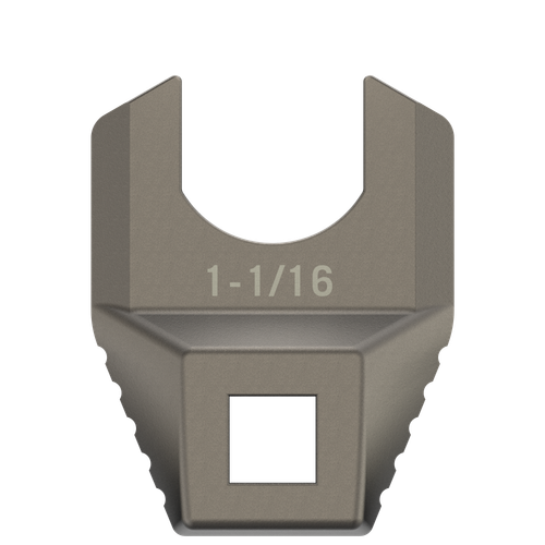 Real Avid Master -Fit Barrell Nut Wrench 1 1/16" Titanium/Stainless Steel AR-15 Free-Float Handle