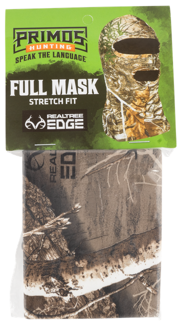 Primos Stretch Fit Realtree Edge Neoprene Full Face Mask OSFA - PS6669