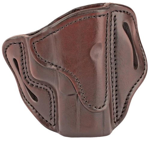 1791 Gunleather BH2.1 OWB Size 2.1 Signature Brown Leather Belt Slide Fits Glock 17/S&W M&P Shield/Springfield XD Right Hand