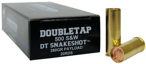 DoubleTap Snake Shot 500 S&W Magnum Ammo 380gr Wadcutter 20 Rounds - 500SWSS2