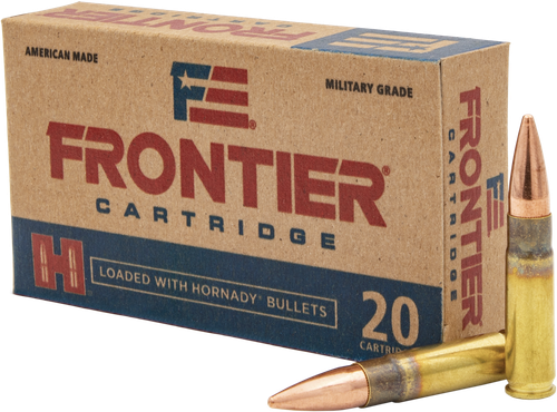 Frontier Cartridge Military Grade Centerfire Rifle 300Blackout 125gr Full Metal Jacket 20 Per Box/10 Case
