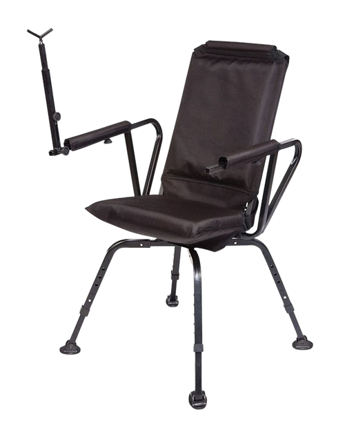 BenchMaster Sniper Seat 360 Shooting Chair Black