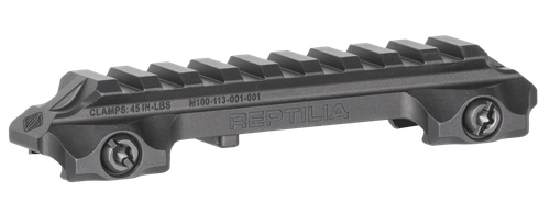 Reptilla Llc Reptilia RMU Mount 9 Slot Black 7075-T6 Mil-Spec 1913 Picatinny - 100270