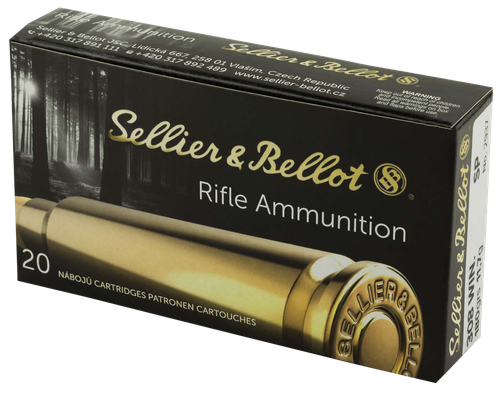 Sellier & Bellot Rifle 308Win 180gr Soft