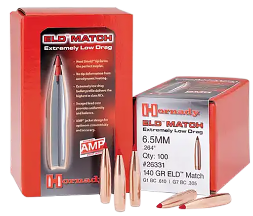 Hornady ELD Match 7mm .284 162 gr Extremely Low Drag 100 Per Box/ 15 Case