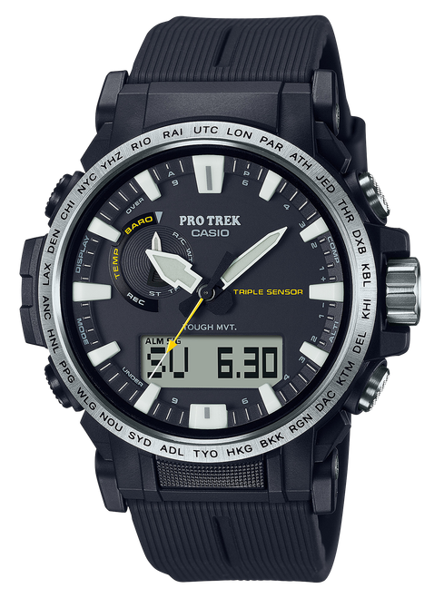 G-shock/vlc Distribution Casio Pro Trek Black Size 145-215mm - PRW611A