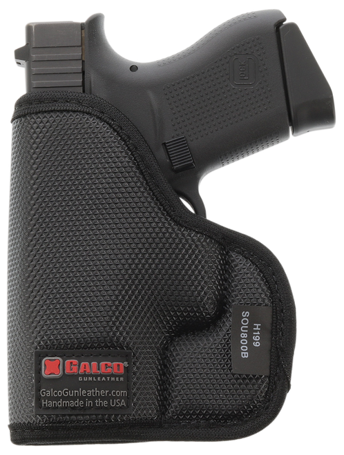 Galco StukOn-U Black Gripper Shell Compatible w/