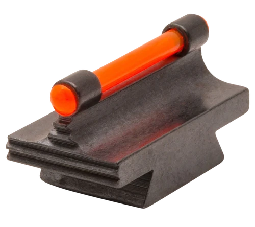 TruGlo Front Sight Red Fiber Optic/Black Frame 3/8" Dovetail .343" High - TG95343RR