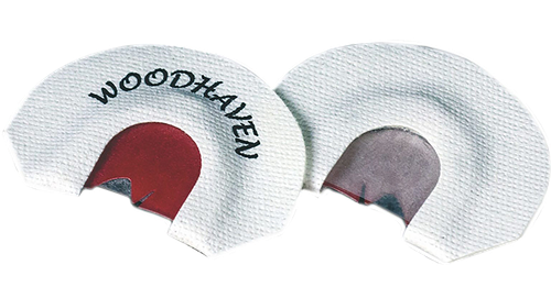 Woodhaven Red Scorpion Diaphragm Call Triple Reed Attracts Turkey White