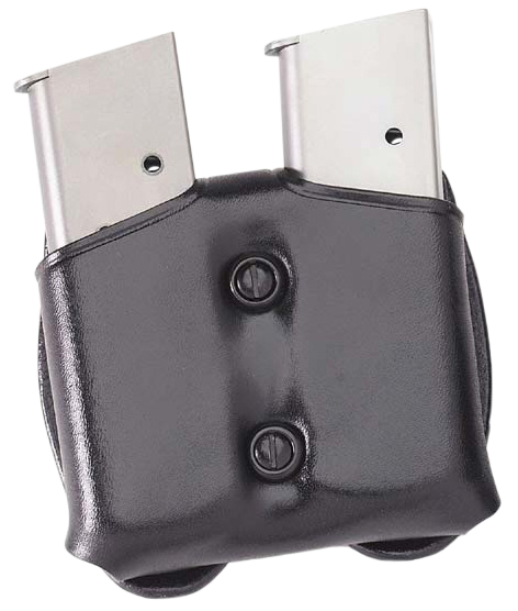 Galco CDM Mag Carrier Double Black Leather