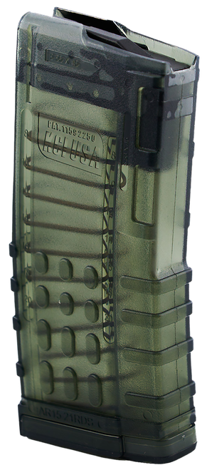 Kci Usa Inc 21-Round 223 Rem Fits AR-15 Translucent Smoke Polycarbonate