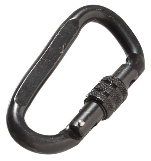 Muddy Carabiner Safety Harness Black Steel