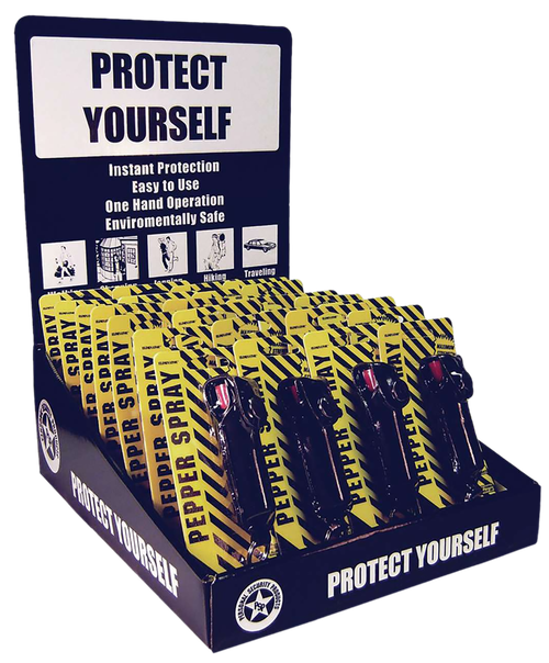 Eliminator Spray Pepper Lipstick Case Counter Display 16 Count - EKCH1416