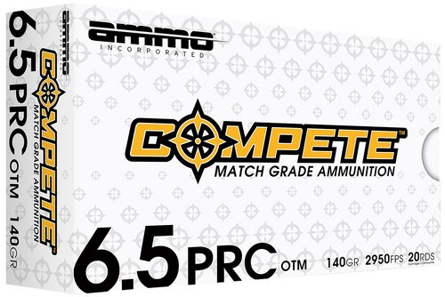 Ammo Inc Compete 6.5PRC 140gr Open Tip