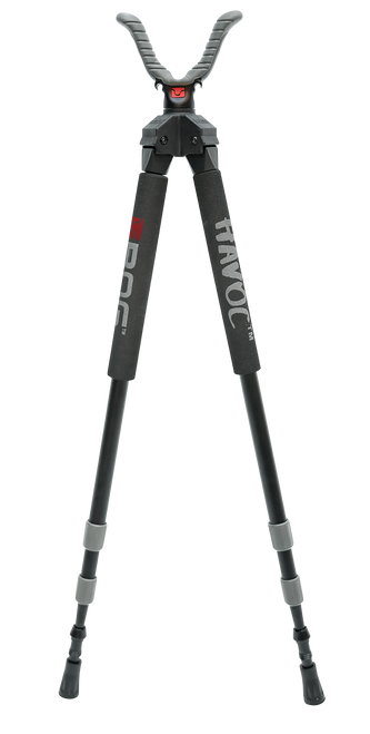 Bog-Pod Havoc Bipod, Black Finished Aluminum with