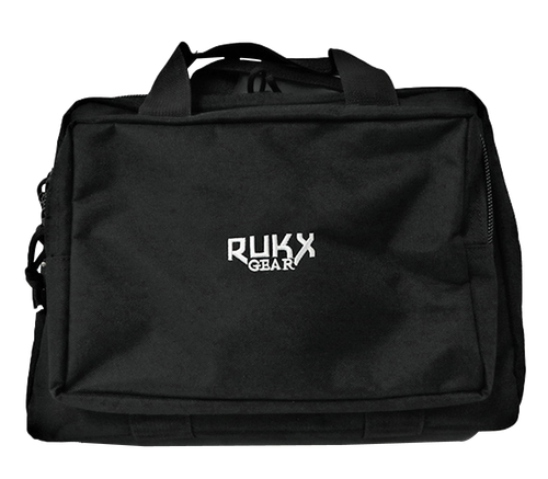 Rukx Gear Double Pistol Black 600D Polyester