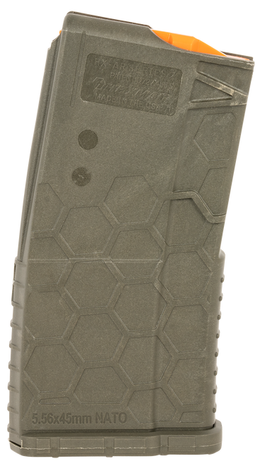 Hexmag Shorty OD Green Polymer 10rd 5.56x45mm