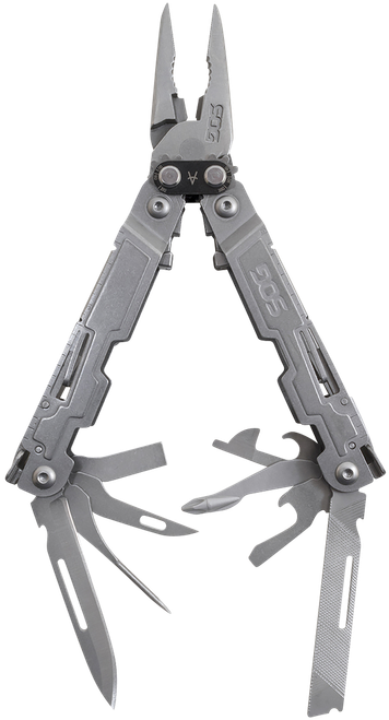 S.O.G SOG-PA1001-C PowerAccess Silver 5Cr15MoV Stainless Steel