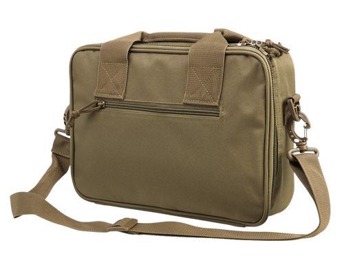 NcSTAR Vism Double Pistol Range Bag with Magazine Pouches Loop Fasteners - CPDX2971T