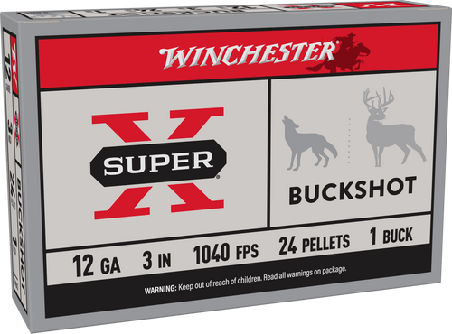 Winchester Ammo Super X 12Gauge 3" 1Buck