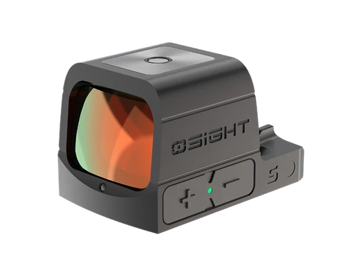 Olight Osights Osight S Black Anoidized 1x 2 MOA Red Dot/32 Circle Reticle - OSIGHTSRDDOTBK
