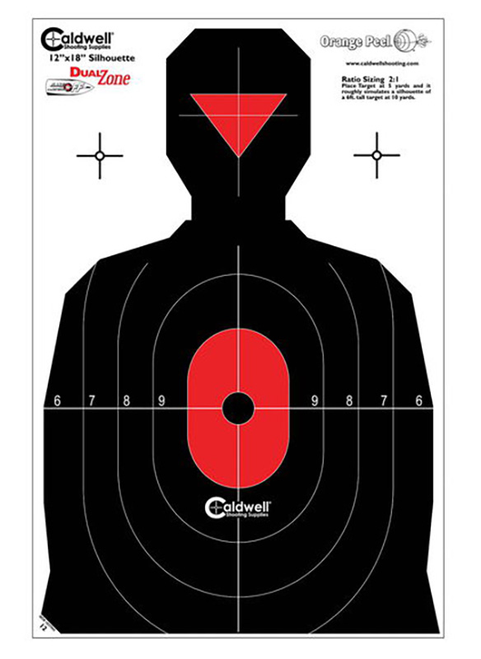 Caldwell Silhouette Dual Zone Silhouette Paper Hanging