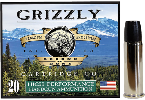 Grizzly Ammo 44RemMag+P+ 355gr Wide Long Nose