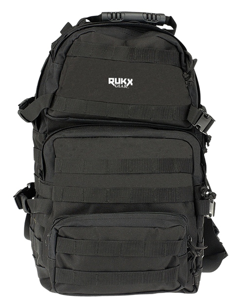 Rukx Gear Tactical 3 Day Black 600D