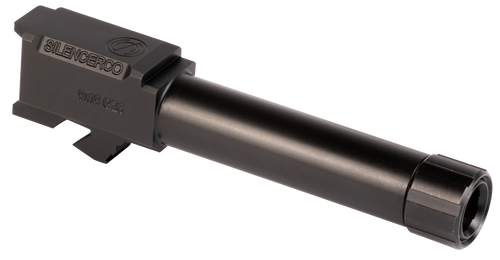 SilencerCo Glock 9mm Luger 3.70" Threaded Black