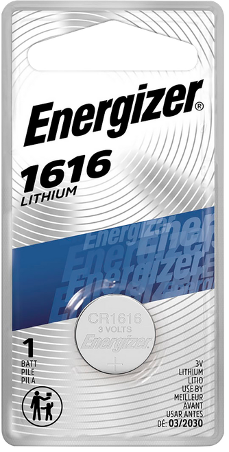 Energizer 1616 Battery Silver Lithium Coin 3.0
