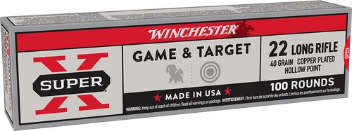 Winchester Ammo Super X 22LR 40gr Power