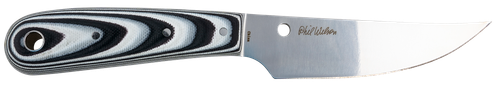 Spyderco Bow River 4.36" Fixed Drop Point Plain 8Cr13MoV Stainless Blade Layered Black & Gray G10 Handle Includes Sheath