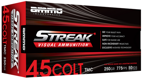 Ammo Inc Streak Visual (RED) 45Colt 250gr