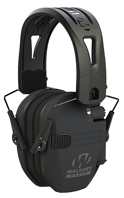 Walkers Game Ear Razor Tacti-Grip 23 dB Over the Head Black Polymer