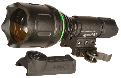 AimShot Wireless Flashlight (Green) Matte Black 400