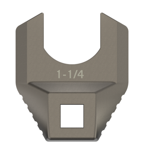 Real Avid Master -Fit Barrell Nut Wrench 1 1/4" Titanium/Stainless Steel AR-15 Free-Float Handle