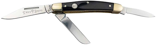 Boker Stockman Traditional Large Clip Point/Sheepsfoot/Spey Plain D2 Blade - 110857