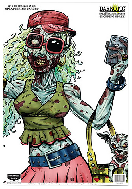 Birchwood Casey Darkotic Shopping Spree Zombie Valley