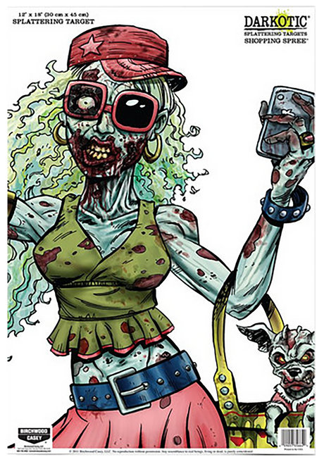 Birchwood Casey Darkotic Shopping Spree Zombie Valley
