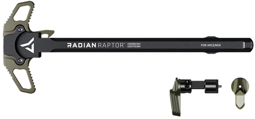 Radian Weapons Raptor Charging Handle & 45/90 Talon Safety OD Ambidextrous - R0665