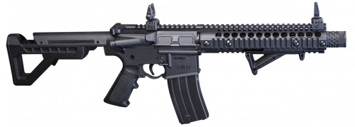 Crosman DPMS SBR Air Rifle CO2 177 25-Round Shot Black Receiver 6 Position Stock