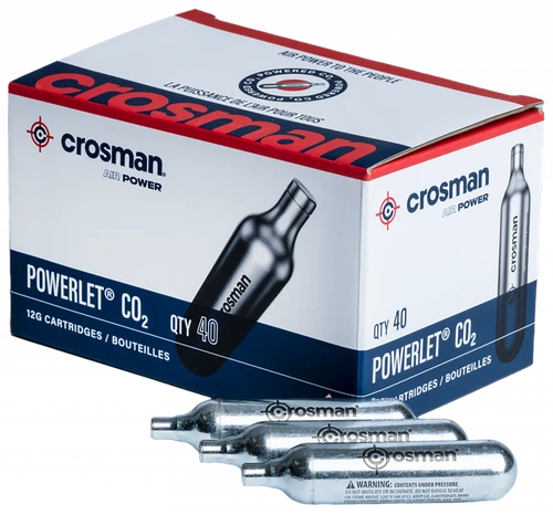 Crosman Powerlet CO2 12 Grams 40 Count - 23140