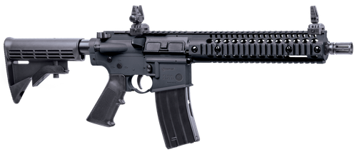 Crosman Full Auto R1 Air Rifle CO2 177 25-Round Shot Black Receiver 6 Position - CFAR1B
