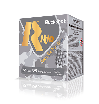Rio Ammunition Royal Buck 12Gauge 2.75" 4Buck Shot 25 Per Box/10 Case