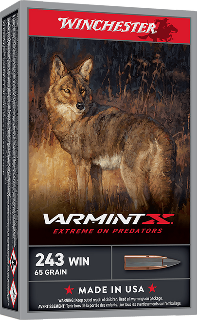 Winchester Ammo Varmint X 243Win 65gr Extreme