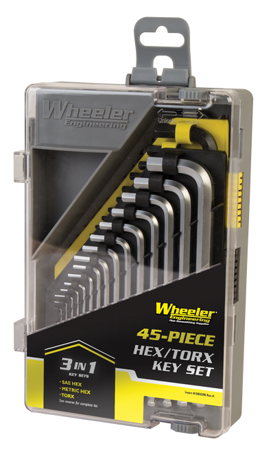 Wheeler SAE/Metric Hex & Torx Key Set