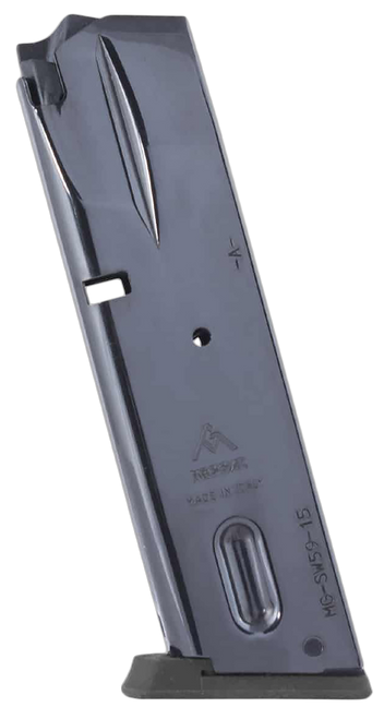 Mec-Gar S&W 15rd 9mm Luger, Fits S&W