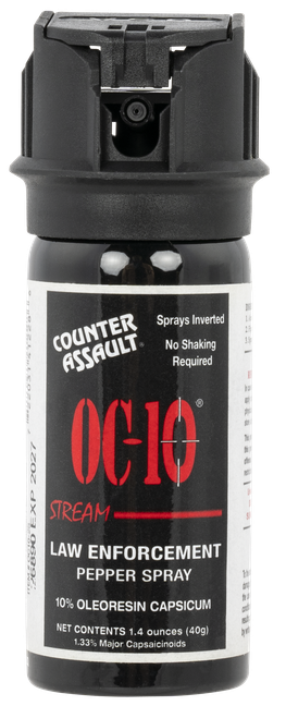 Counter Assault Fogger Capsaicin Range 8-10 ft Black - 15067015